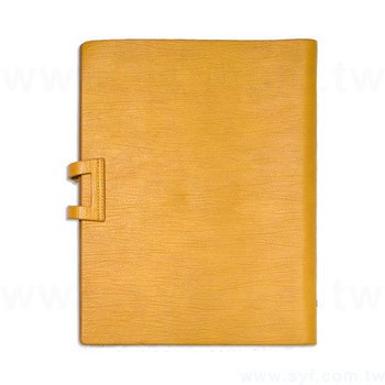 現代木紋工商日誌-包扣式活頁筆記本-可訂製內頁及客製化加印LOGO_1